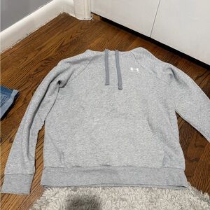 Under Armour Light Heather Gray Pullover Hoodie